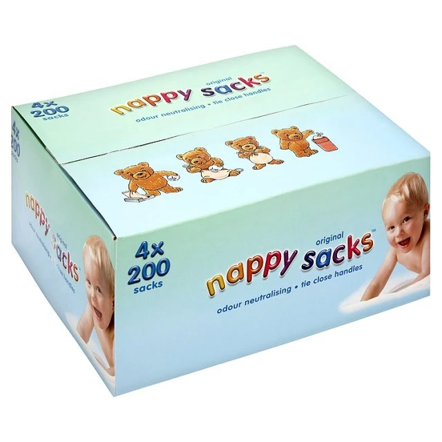 Polylina Nappy Sacks 4 X 200 Per Pack(Poly Lina Nappy Sacks 4 X 200 Per Pack) 1 Polylina Nappy Sacks 4 X 200 Per Pack(Poly Lina Nappy Sacks 4 X 200 Per Pack)