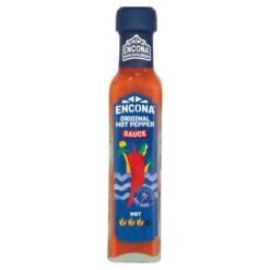 Encona Original Hot Pepper Sauce 142ml(Encona West Indian Hot Pepper Sauce 142ml)
