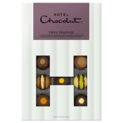Hotel Chocolat Tipsy Truffles H Box 155g(Hotel Chocolat Tipsy Truffles H Box 155g)