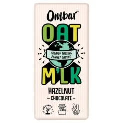 Ombar Oat M'lk Hazelnut 70g(Ombar Oat Mlk Hazelnut 70g)