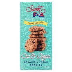 Sweet FA Gluten Free Oat & Raisin Cookies 125g(Sweet Fa Gluten Free Oat Raisin Cookies 125g)