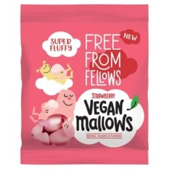 Free From Fellows Vegan Strawberry Mallow 105g(Free From Fellows Vegan Strawberry Mallow 105g)