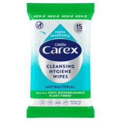 Carex Bio Hand Wipes 15 Per Pack(Carex Bio Hand Wipes 15 Per Pack)