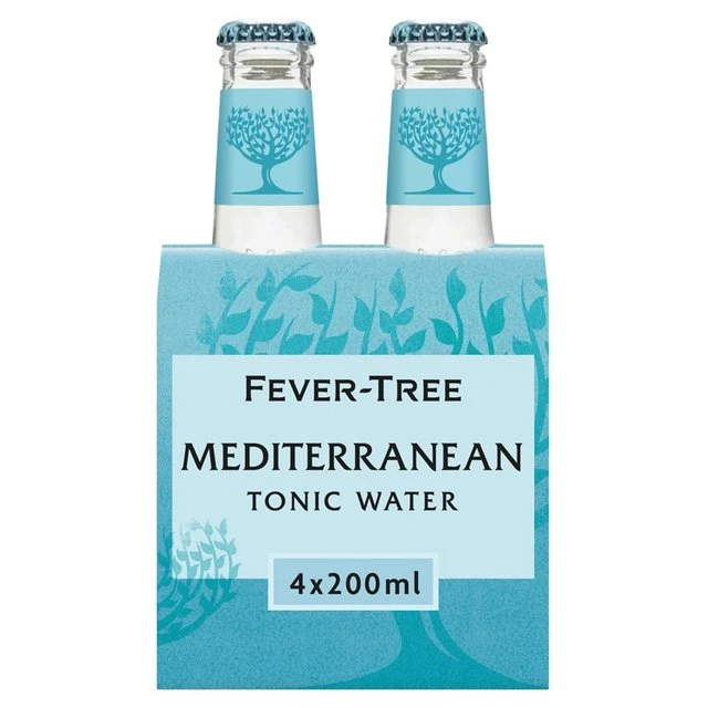 Fever-Tree Mediterranean Tonic Water 4 X 200ml(Fever Tree Mediterranean Tonic Water 4 X 200ml) 1 Fever-Tree Mediterranean Tonic Water 4 X 200ml(Fever Tree Mediterranean Tonic Water 4 X 200ml)