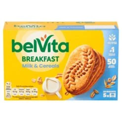 Belvita Milk & Cereals Breakfast Biscuits 5 Per Pack(Belvita Breakfast Milk Cereals Biscuits 300g)