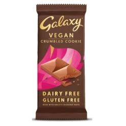 Galaxy Vegan Dairy Free Smooth Crumbled Cookie Chocolate 100g(Galaxy Vegan Dairy Free Smooth Crumbled Cookie Chocolate 100g)