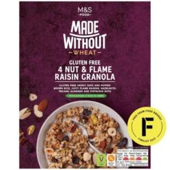 M&S Made Without Four Nut & Raisin Granola 360g(M S Made Without Four Nut Raisin Granola 360g)