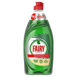 Fairy Platinum Quickwash Original Washing Up Liquid 520ml(Fairy Washing Up Liquid Platinum Original 625ml)