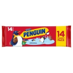 McVitie's Penguin Milk Chocolate Biscuit Bar 14 Per Pack(Mcvities Penguin Milk Chocolate Biscuit Bar 14 Per Pack)