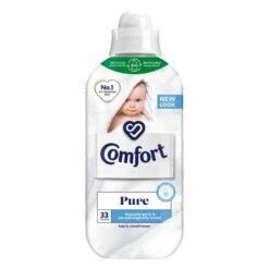 Comfort Sensitive Skin Fabric Conditioner Pure 33 Washes 990ml(Comfort Pure Fabric Conditioner 42 Wash 1 5l)