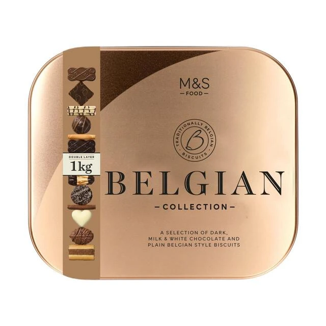 M&S Belgian Biscuit Collection 1kg(M S Belgian Biscuit Collection 1kg) 1 M&S Belgian Biscuit Collection 1kg(M S Belgian Biscuit Collection 1kg)
