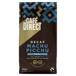 Cafedirect Fairtrade Decaf Machu Picchu Ground Coffee 200g(Cafedirect Fairtrade Decaf Machu Picchu Ground Coffee 227g)