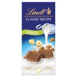 Lindt Classic Recipe Hazelnut Milk Chocolate Bar 100g(Lindt Classic Recipe Hazelnut Milk Chocolate Bar 100g)