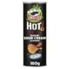 Pringles Hot Kickin' Sour Cream Sharing Crisps 160g(Pringles Sizzln Kickin Sour Cream 180g)