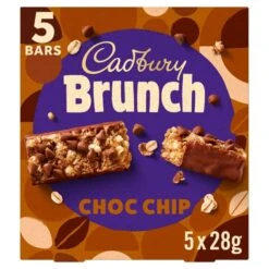 Cadbury Brunch Bar Choc Chip 5 X 28g(Cadbury Brunch Bar Choc Chip 5 X 32g)