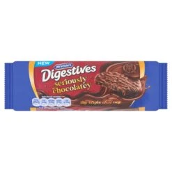 McVitie's Digestives Seriously Chocolatey Biscuits 250g(Mcvities Digestives Seriously Chocolatey Biscuits 250g)