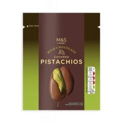 M&S Milk Chocolate Pistachios 130g(M S Milk Chocolate Pistachios 130g)