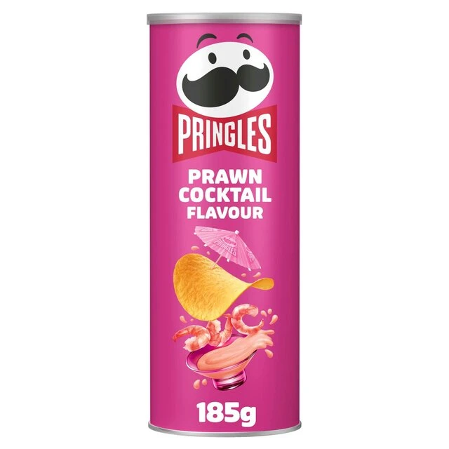 Pringles Prawn Cocktail 185g(Pringles Prawn Cocktail 200g) 1 Pringles Prawn Cocktail 185g(Pringles Prawn Cocktail 200g)
