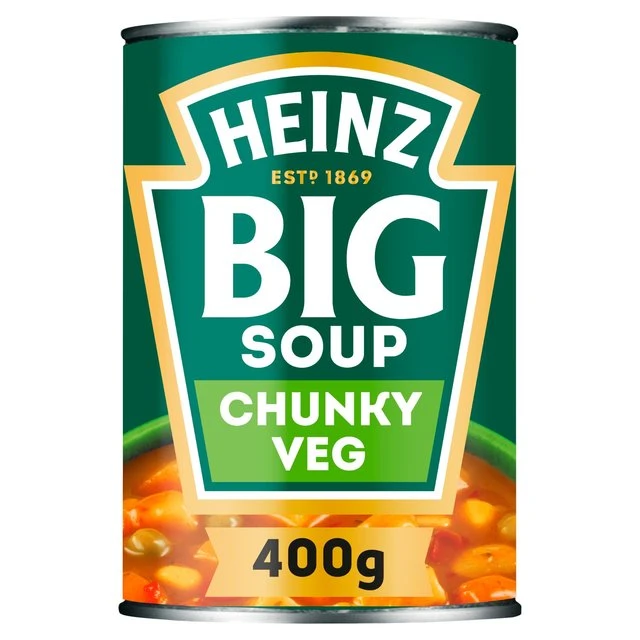 Heinz Big Soup Chunky Vegetable 400g(Heinz Big Soup Chunky Vegetable 400g) 1 Heinz Big Soup Chunky Vegetable 400g(Heinz Big Soup Chunky Vegetable 400g)