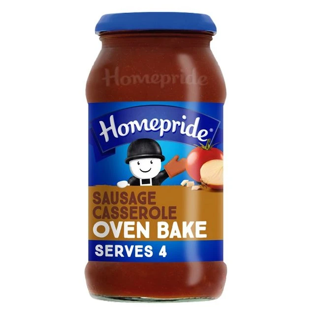 Homepride Sausage Casserole Cooking Sauce 485g(Homepride Sausage Casserole Cook In Sauce 500g) 1 Homepride Sausage Casserole Cooking Sauce 485g(Homepride Sausage Casserole Cook In Sauce 500g)