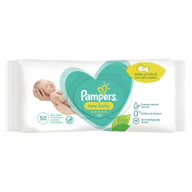 Pampers® Pampers New Baby Sensitive Baby Wipes 50 Per Pack(Pampers Active Fit Nappies Size 4 Carry Pack 24 Nappies) 1 Pampers® Pampers New Baby Sensitive Baby Wipes 50 Per Pack(Pampers Active Fit Nappies Size 4 Carry Pack 24 Nappies)