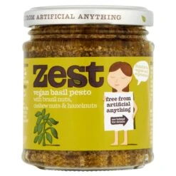 Zest Pesto Suitable For Vegan 165g(Zest Pesto Suitable For Vegan 165g)
