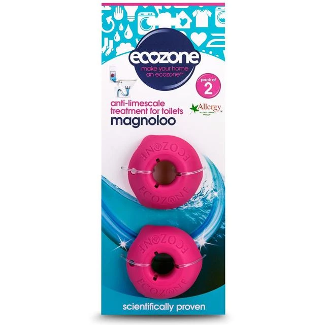 Ecozone Magnoloo Anti-Limescale Device For Toilets 2 Per Pack(Ecozone Magnoloo Anti Limescale Device For Toilets 2 Per Pack) 1 Ecozone Magnoloo Anti-Limescale Device For Toilets 2 Per Pack(Ecozone Magnoloo Anti Limescale Device For Toilets 2 Per Pack)