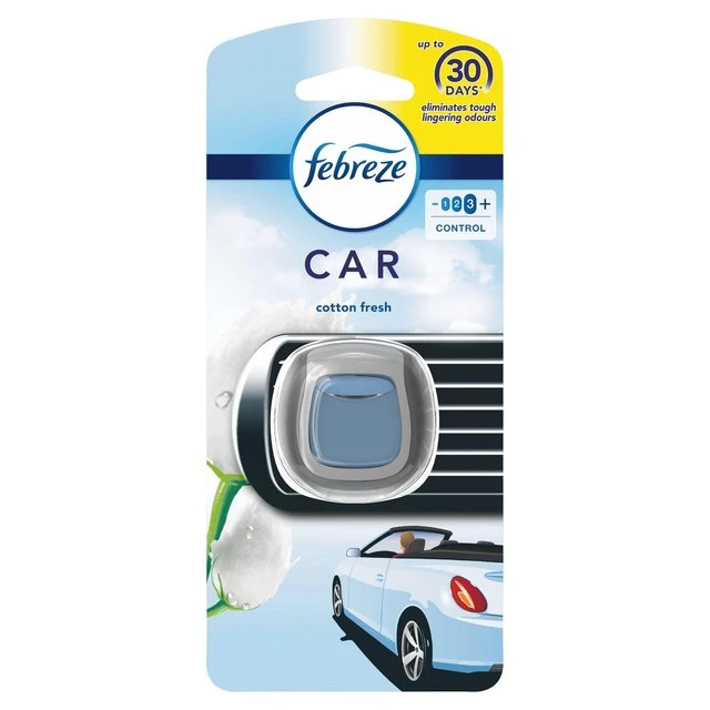 Febreze Clip On Car Cotton 2ml(Febreze Car Clip On Vent Air Freshener Cotton Fresh) 1 Febreze Clip On Car Cotton 2ml(Febreze Car Clip On Vent Air Freshener Cotton Fresh)