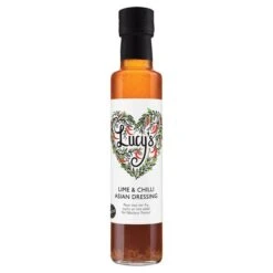 Lucy's Dressings Lime & Chilli Asian Dressing 250ml(Lucys Dressings Light Asian 250ml)