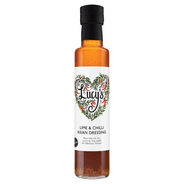 Lucy's Dressings Lime & Chilli Asian Dressing 250ml(Lucys Dressings Light Asian 250ml) 1 Lucy's Dressings Lime & Chilli Asian Dressing 250ml(Lucys Dressings Light Asian 250ml)