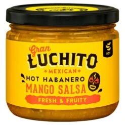 Gran Luchito Hot Habanero Mango Salsa 300g(Gran Luchito Hot Habanero Mango Salsa 300g)