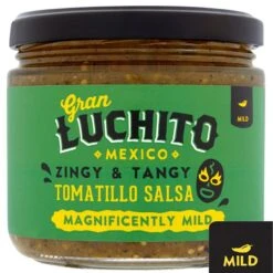Gran Luchito Mild Green Tomatillo Salsa 300g(Gran Luchito Mild Green Tomatillo Salsa 300g)