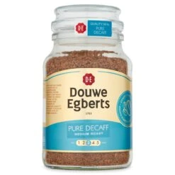 Douwe Egberts Pure Decaff Instant Coffee 190g(Douwe Egberts Decaffeinated Ground Coffee 200g)