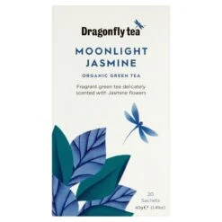 Dragonfly Moonlight Jasmine Green Tea Bags 20 Per Pack(Dragonfly Moonlight Jasmine Green Tea Bags 20 Per Pack)