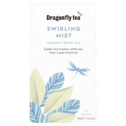 Dragonfly Organic Swirling Mist White Tea Bags 20 Per Pack(Dragonfly Organic Swirling Mist White Tea 20 Per Pack)