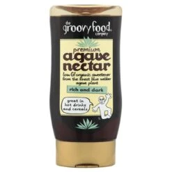Groovy Food Rich & Dark Agave Nectar Organic 250ml(Groovy Food Agave Express Sticks Organic 50 X 5ml)