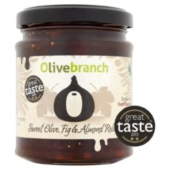Olive Branch Sweet Olive Fig & Almond Relish 230g(Olive Branch Sweet Olive Fig Almond Relish 230g)