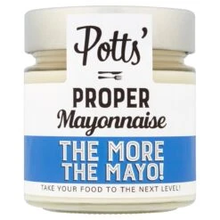 Potts Proper Mayonnaise 220g(Potts Proper Mayonnaise 220g)