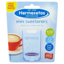 Hermesetas Mini Sweeteners Tabs 400 Per Pack(Hermesetas Mini Sweeteners 400)
