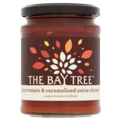 The Bay Tree Spicy Tomato & Caramelised Onion Chutney 320g(The Bay Tree Spicy Tomato Caramelised Onion Chutney 320g)