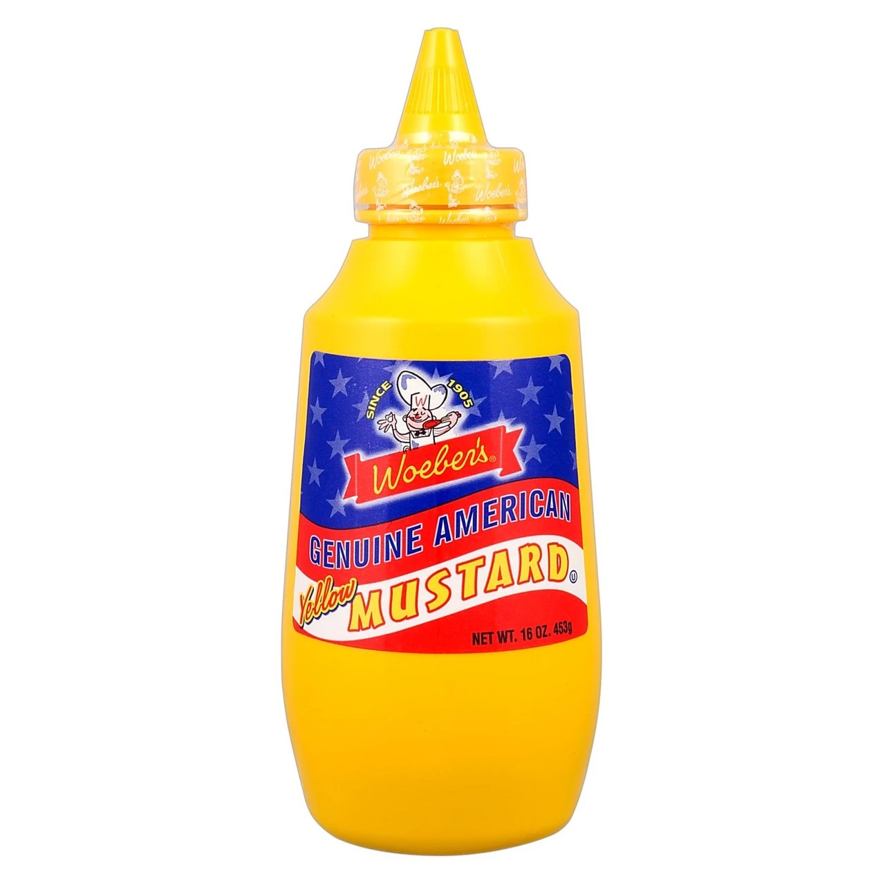 Woebers American Mustard 453g(Woebers American Mustard 453g) 1 Woebers American Mustard 453g(Woebers American Mustard 453g)