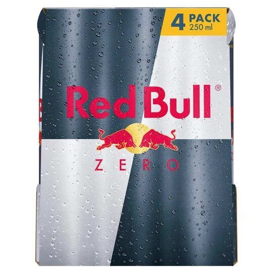 Red Bull Zero 4 X 250ml - Special Offer(Red Bull Zero 4 X 250ml Special Offer) 1 Red Bull Zero 4 X 250ml - Special Offer(Red Bull Zero 4 X 250ml Special Offer)