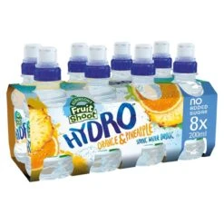 Robinsons Fruit Shoot Hydro Orange & Pineapple No Added Sugar 8 X 200ml(Robinsons Fruit Shoot Hydro Orange Pineapple 8 X 200ml)
