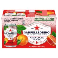 San Pellegrino Blood Orange 6 X 330ml(San Pellegrino Aranciata Rossa 6 X 330ml)