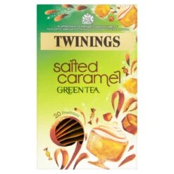Twinings Salted Caramel Green Tea 20 Per Pack(Twinings Caramelised Apple Green Tea 20 Per Pack)