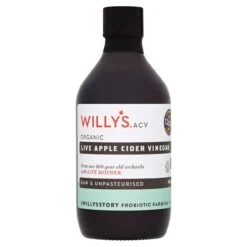 Willy's Organic Live Apple Cider Vinegar With The Mother 500ml(Willys Organic Live Apple Cider Vinegar With The Mother 500ml)