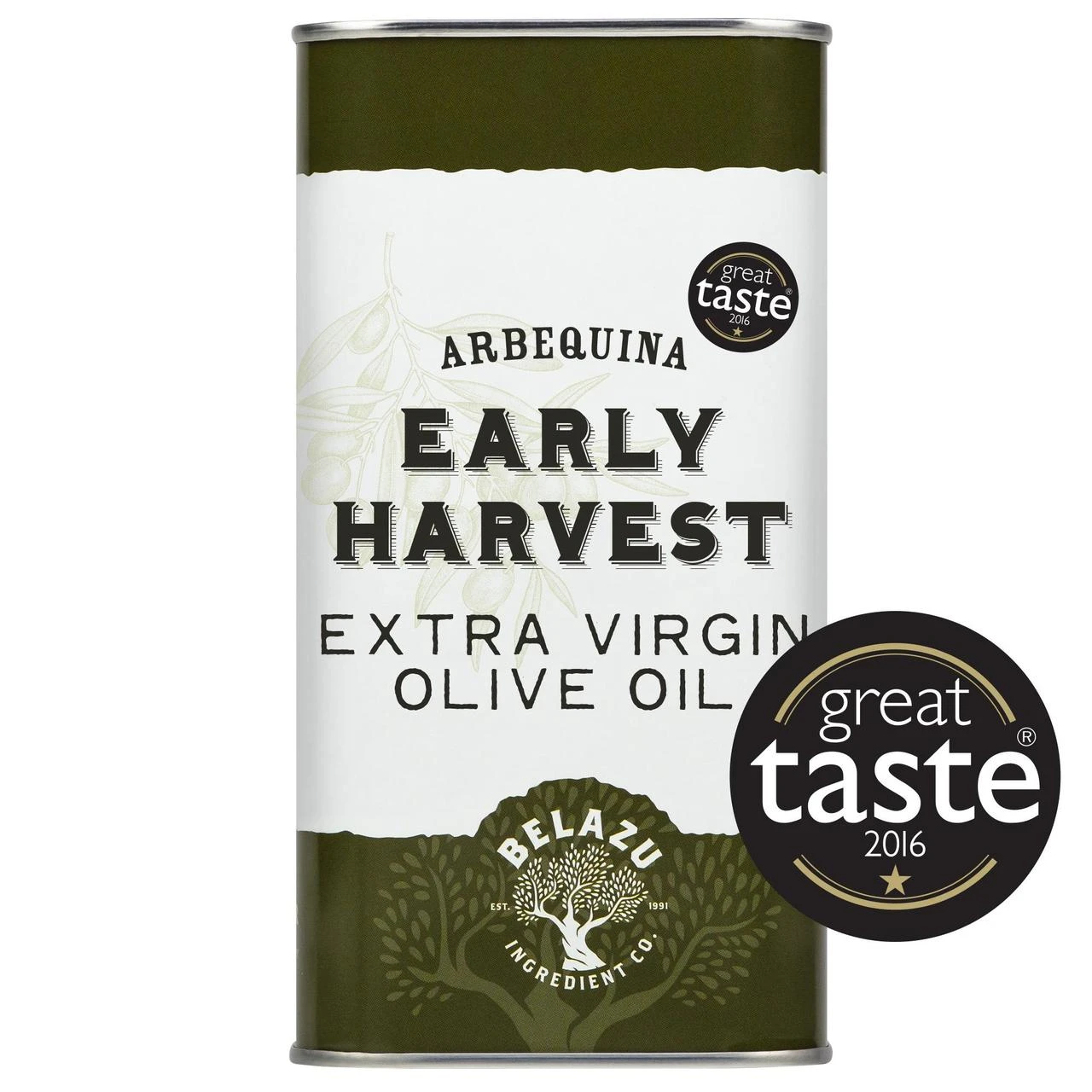 Belazu Early Harvest Extra Virgin Olive Oil Tin 1L(Belazu Early Harvest Extra Virgin Olive Oil Tin 1l) 1 Belazu Early Harvest Extra Virgin Olive Oil Tin 1L(Belazu Early Harvest Extra Virgin Olive Oil Tin 1l)