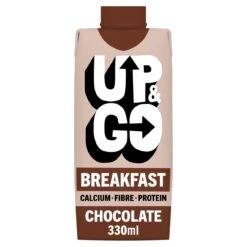 Up&Go Chocolate Breakfast Drink With Oats 330ml(Up Go Chocolate Breakfast Drink With Oats 250ml)