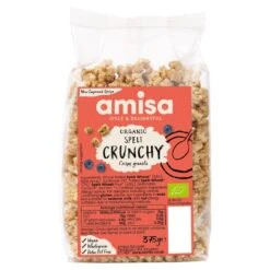 Amisa Organic Spelt Crunchy 375g(Amisa Organic Spelt Crunchy 375g)
