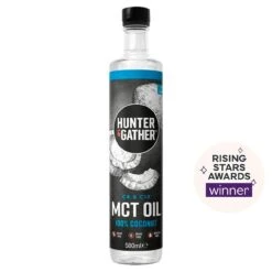 Hunter & Gather MCT Oil C8 & C10 100% Coconut Derived 500ml(Hunter Gather Mct Oil C8 C10 100 Coconut Derived 500ml)